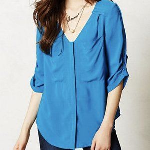 Utility Style Shirt Blouse by Maeve